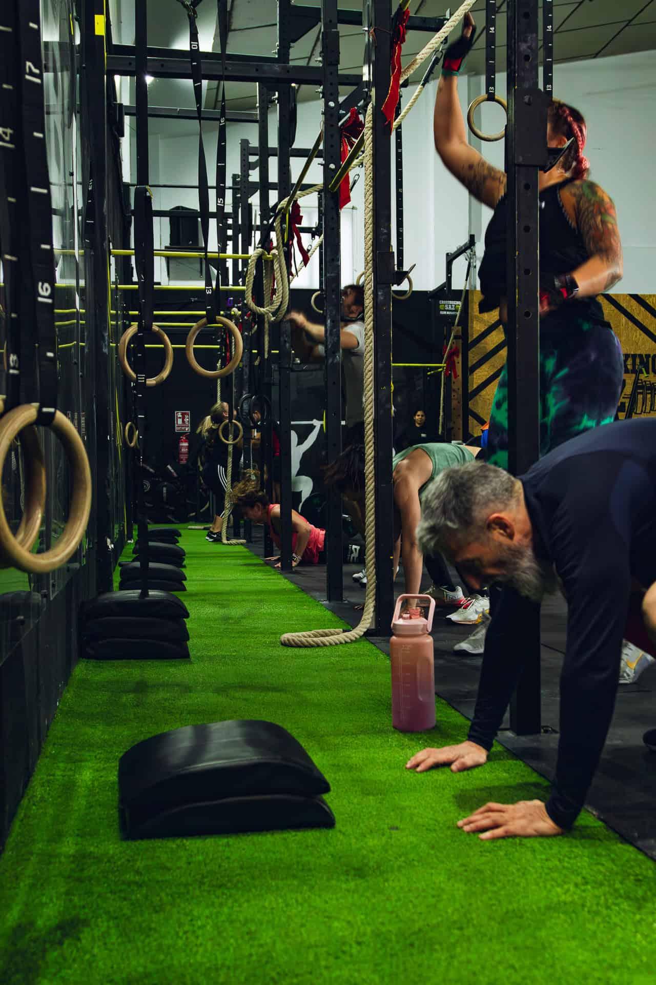 Cross Training action shot 3